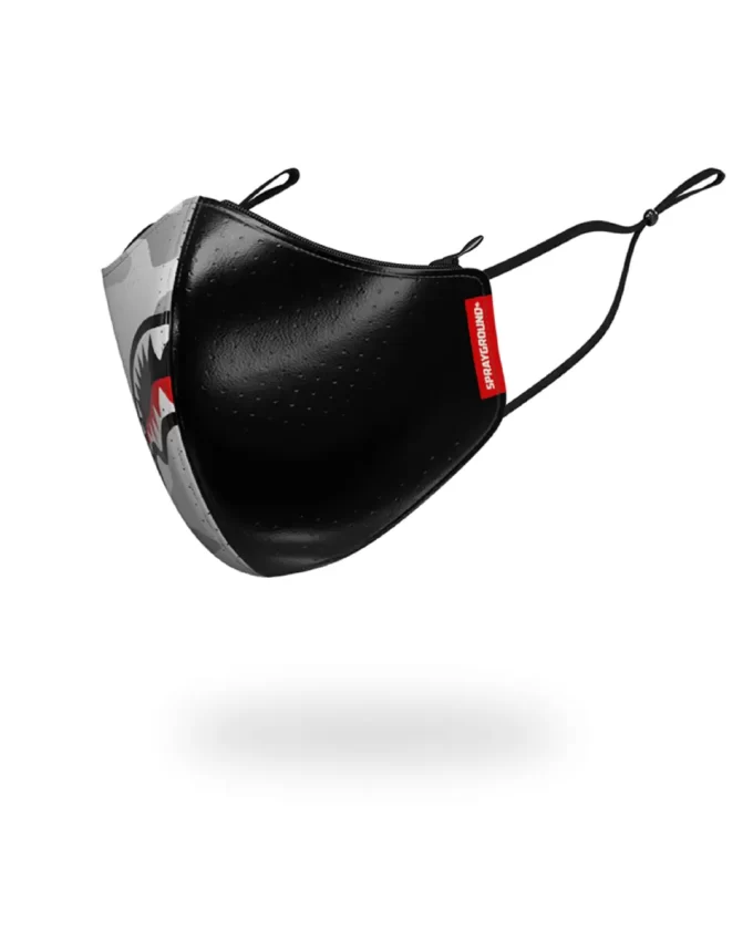 MÁSCARA FACIAL DE CUERO VEGANO CON BOLSILLO PARA CONTROL DE DAÑOS MÁSCARA FACIAL DE CUERO VEGANO CON BOLSILLO PARA CONTROL DE DAÑOS