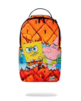 ¡NO TOQUES LA MOCHILA DLXSR DE BOB ESPONJA!