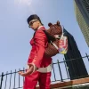 OSO CON MOCHILA COMO SI FUERA UNA MOCHILA