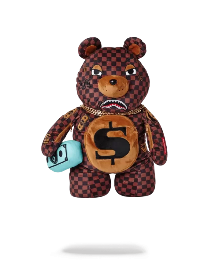 OSO DE PARÍS (MOCHILA CON FORMA DE OSO DE PELUCHE)