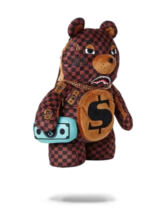 OSO DE PARÍS (MOCHILA CON FORMA DE OSO DE PELUCHE)