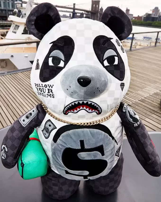 OSO DEL DINERO OSO DE PELUCHE MOCHILA PANDA PANDA PANDA