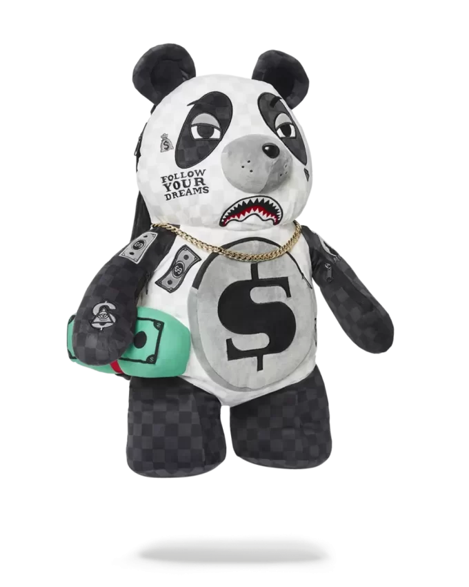 OSO DEL DINERO OSO DE PELUCHE MOCHILA PANDA PANDA PANDA