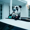 OSO DEL DINERO OSO DE PELUCHE MOCHILA PANDA PANDA PANDA