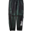 Pantalón deportivo cargo con estampado tie-dye del ejército Pantalón deportivo cargo con estampado tie-dye del ejército