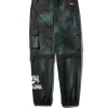 Pantalón deportivo cargo con estampado tie-dye del ejército Pantalón deportivo cargo con estampado tie-dye del ejército