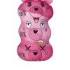 Peluche/almohada Moneybear rosa triple