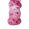 Peluche/almohada Moneybear rosa triple