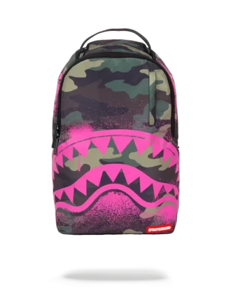 PLANTILLA ROSA CAMUFLAJE DE TIBURÓN