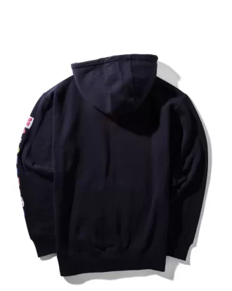 Sudadera con capucha de bajo perfil y alto perfil