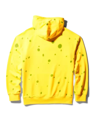 SUDADERA CON CAPUCHA DE BOB ESPONJA (AMARILLA)
