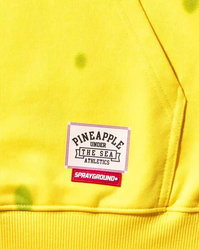 SUDADERA CON CAPUCHA DE BOB ESPONJA (AMARILLA) SUDADERA CON CAPUCHA DE BOB ESPONJA (AMARILLA)