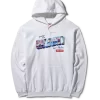 SUDADERA CON CAPUCHA DE MIAMI VICE (BLANCA)