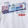 SUDADERA CON CAPUCHA DE MIAMI VICE (BLANCA)