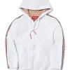 SUDADERA CON CAPUCHA Y CREMALLERA SHARKTRACK SPUCCI (BLANCA) SUDADERA CON CAPUCHA Y CREMALLERA SHARKTRACK SPUCCI (BLANCA)