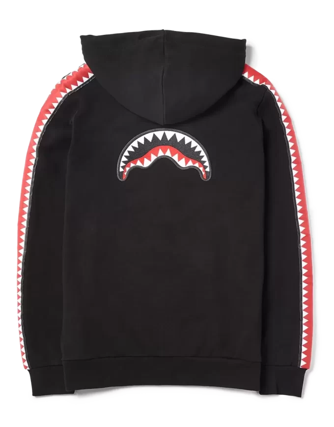 SUDADERA CON CAPUCHA Y CREMALLERA SHARKTRACK SPUCCI (NEGRA) SUDADERA CON CAPUCHA Y CREMALLERA SHARKTRACK SPUCCI (NEGRA)