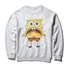 SUDADERA DE CUELLO REDONDO SPRAYGROUND (GRIS CLARO) SUDADERA DE CUELLO REDONDO SPRAYGROUND (GRIS CLARO)