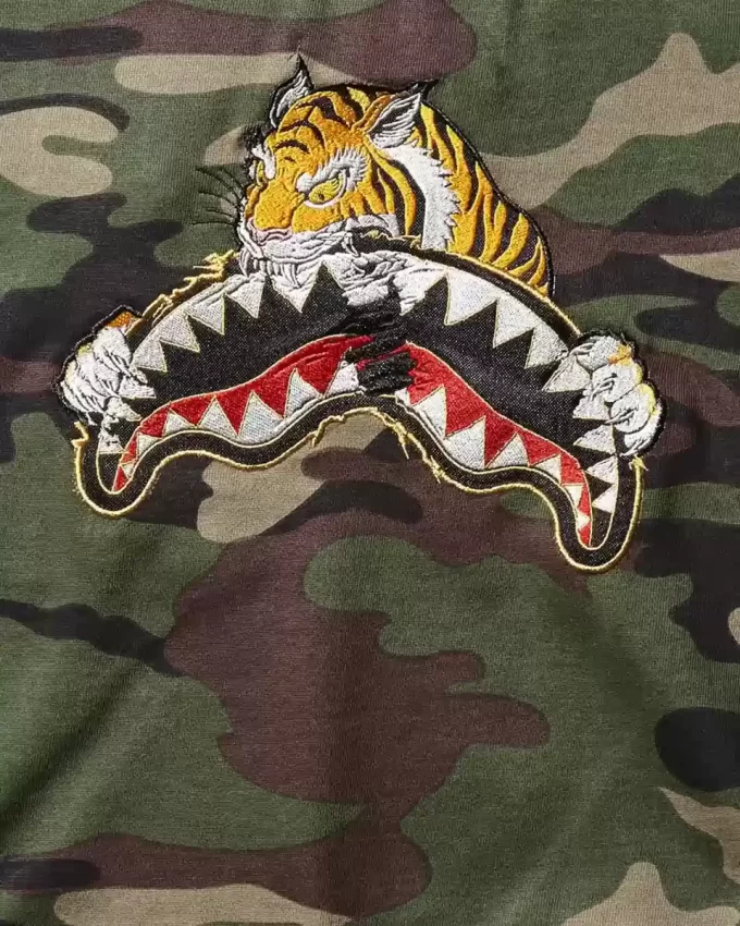 SUÉTER DE CAMUFLAJE TIGRE JUVENIL
