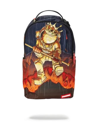 TIBURÓN METEORO ASTRONAUTA DORADO