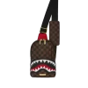 TIBURONES DE DIENTES DE SIERRA EN PARÍS BOLSO BANDOLERA DE UNA CORREA TIBURONES DE DIENTES DE SIERRA EN PARÍS BOLSO BANDOLERA DE UNA CORREA
