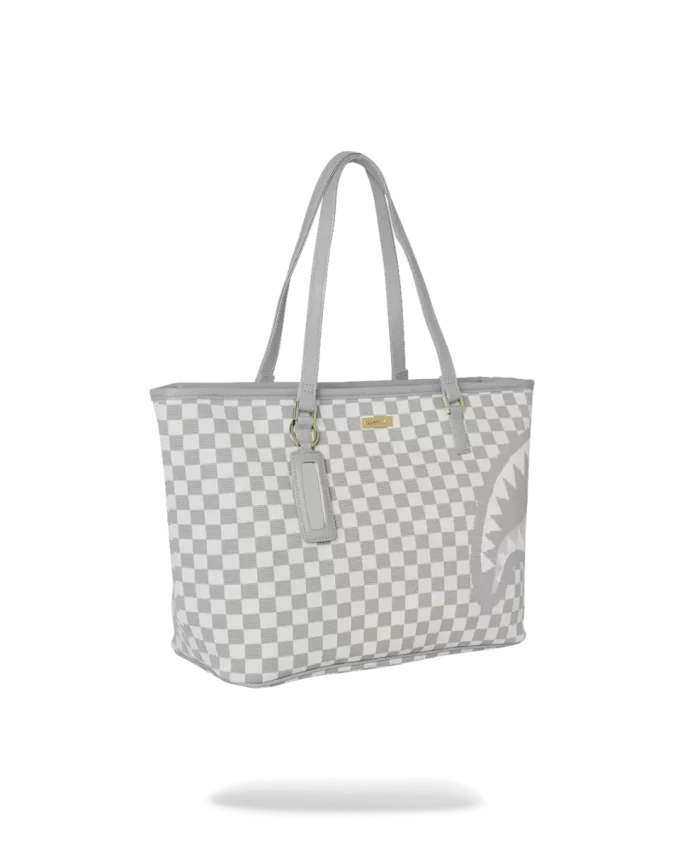 TIBURONES DE PUNTO EN PARÍS EN BOLSA CREMA TIBURONES DE PUNTO EN PARÍS EN BOLSA CREMA