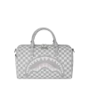 TIBURONES DE PUNTO EN PARÍS EN MINI BOLSO DE VIAJE CREMA TIBURONES DE PUNTO EN PARÍS EN MINI BOLSO DE VIAJE CREMA