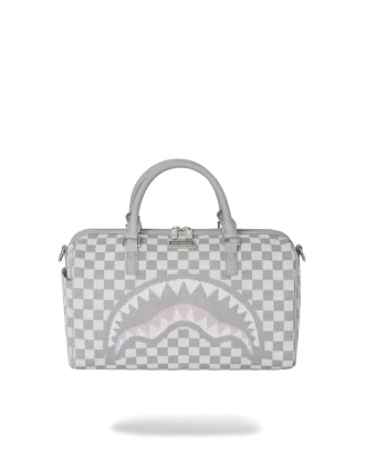 TIBURONES DE PUNTO EN PARÍS EN MINI BOLSO DE VIAJE CREMA
