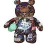 TIBURONES EN PARÍS LA MOCHILA DE OSO DE PELUCHE RIZZ MONEYBEAR TIBURONES EN PARÍS LA MOCHILA DE OSO DE PELUCHE RIZZ MONEYBEAR