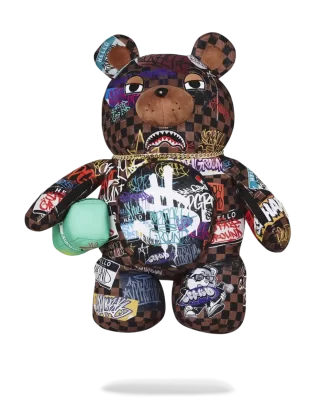 TIBURONES EN PARÍS LA MOCHILA DE OSO DE PELUCHE RIZZ MONEYBEAR