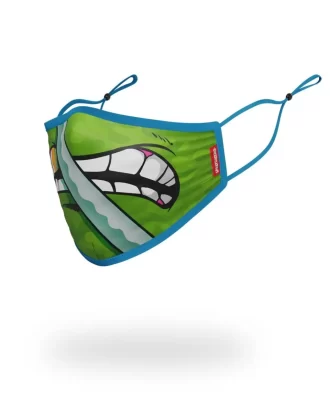 TMNT ADULTOS: CUBREBOCAS AJUSTADO DE LEONARDO TIBURÓN