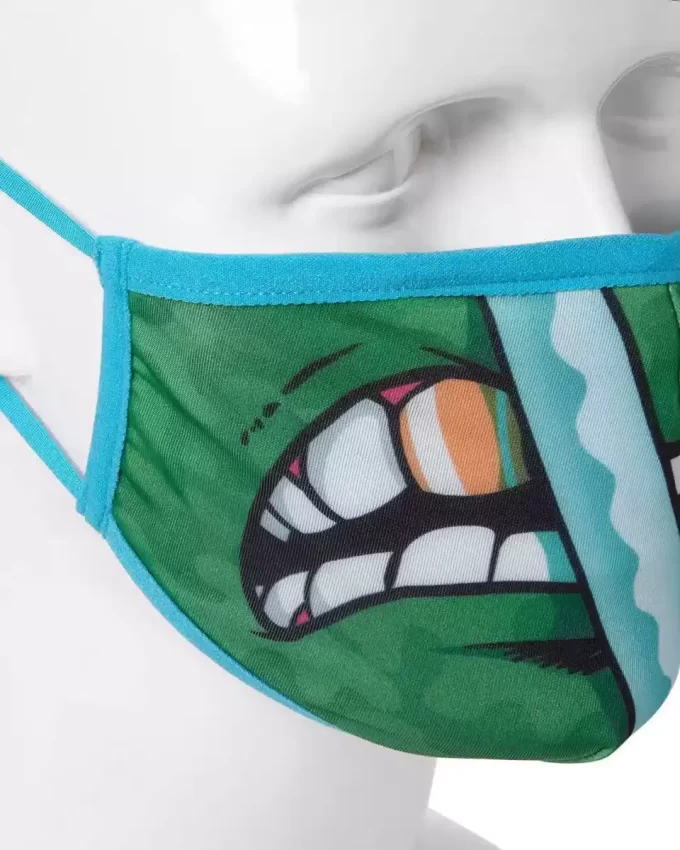 TMNT ADULTOS: CUBREBOCAS AJUSTADO DE LEONARDO TIBURÓN TMNT ADULTOS: CUBREBOCAS AJUSTADO DE LEONARDO TIBURÓN