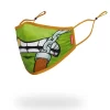 TMNT ADULTOS: CUBREBOCAS AJUSTADO DE TIBURÓN MICHELANGELO TMNT ADULTOS: CUBREBOCAS AJUSTADO DE TIBURÓN MICHELANGELO