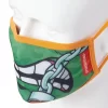 TMNT ADULTOS: CUBREBOCAS AJUSTADO DE TIBURÓN MICHELANGELO TMNT ADULTOS: CUBREBOCAS AJUSTADO DE TIBURÓN MICHELANGELO