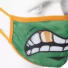 TMNT ADULTOS: CUBREBOCAS AJUSTADO DE TIBURÓN MICHELANGELO TMNT ADULTOS: CUBREBOCAS AJUSTADO DE TIBURÓN MICHELANGELO
