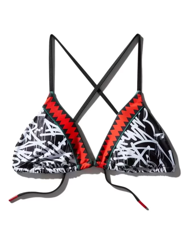TOP DE BIKINI CON GARABATOS TOP DE BIKINI CON GARABATOS