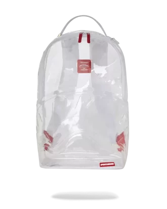 TRANSPARENTE COMO EL DÍA – MOCHILA DE LUJO 100% TRANSPARENTE