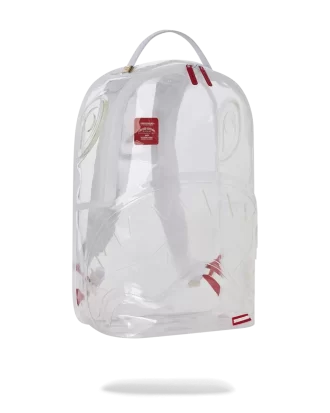 TRANSPARENTE COMO EL DÍA – MOCHILA DE LUJO 100% TRANSPARENTE