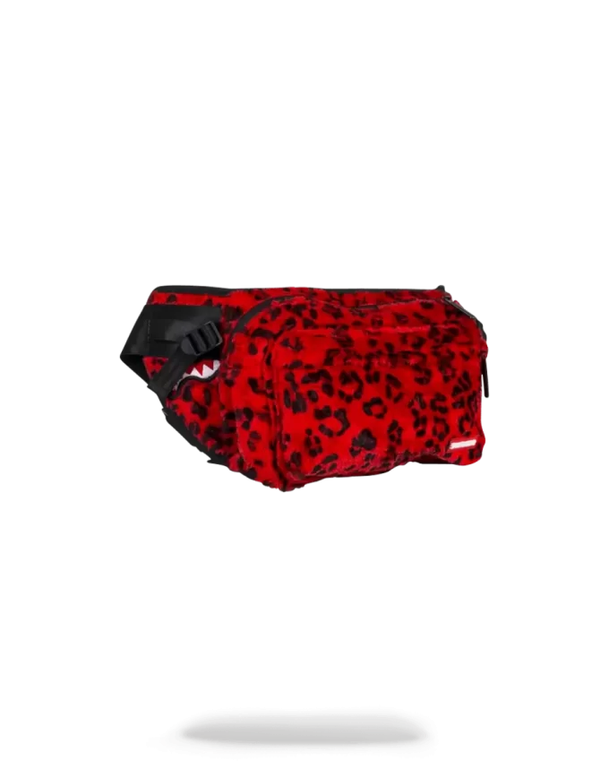 TRANSPORTADOR BANDOLERA DE LEOPARDO ROJO TRANSPORTADOR BANDOLERA DE LEOPARDO ROJO